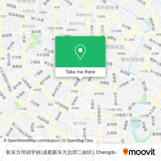 新东方培训学校(成都新东方总部二校区) map
