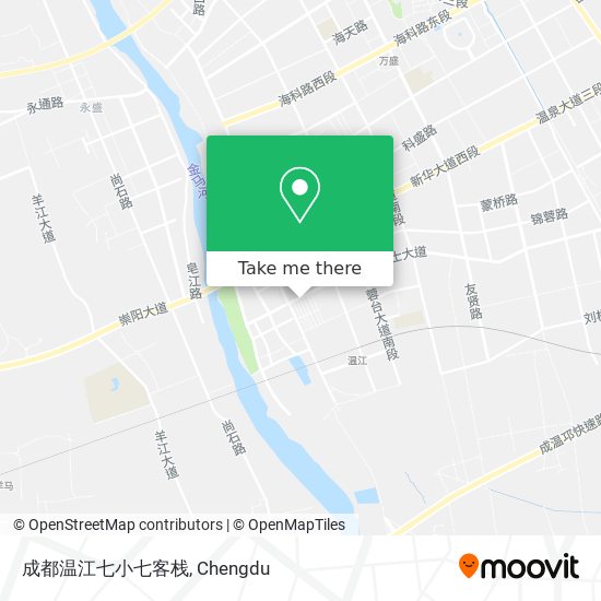 成都温江七小七客栈 map