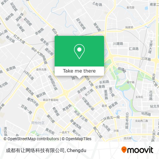 成都有让网络科技有限公司 map