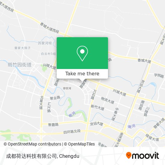 成都荷达科技有限公司 map