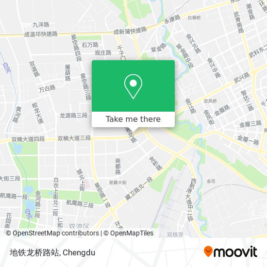 地铁龙桥路站 map