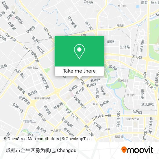 成都市金牛区勇为机电 map