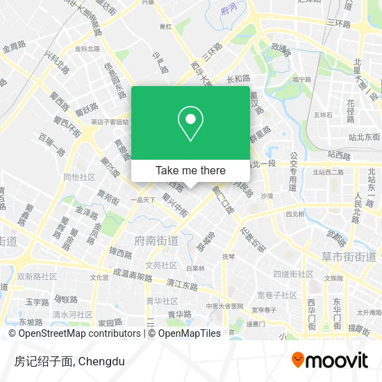 房记绍子面 map