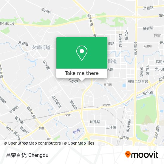 昌荣百货 map