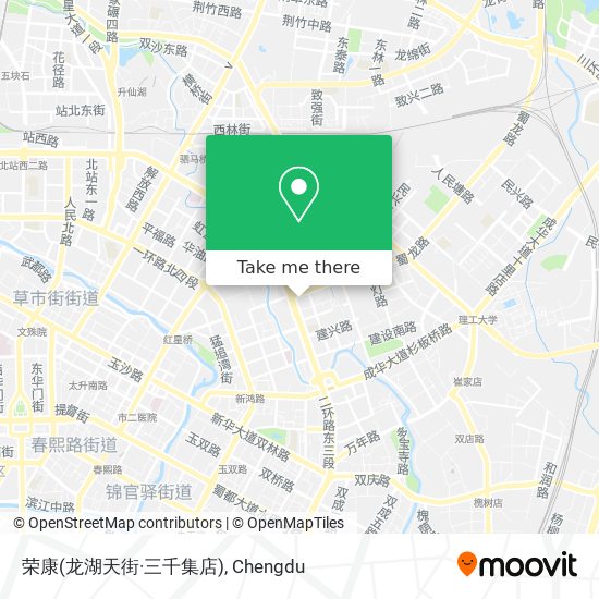 荣康(龙湖天街·三千集店) map