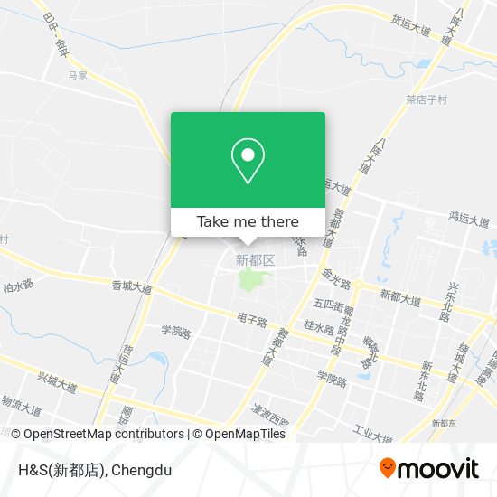H&S(新都店) map