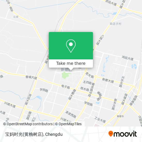 宝妈时光(黄桷树店) map