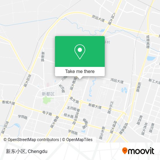 新东小区 map