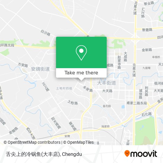 舌尖上的冷锅鱼(大丰店) map
