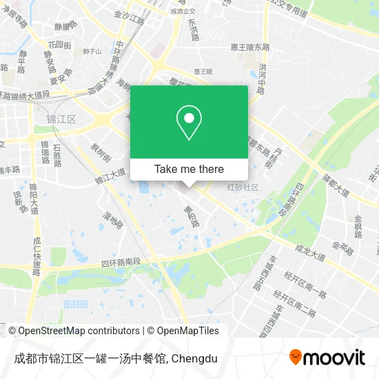 成都市锦江区一罐一汤中餐馆 map