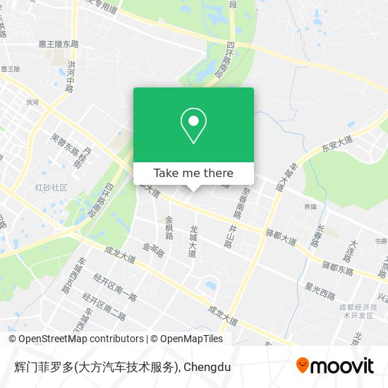 辉门菲罗多(大方汽车技术服务) map