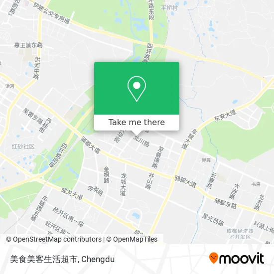 美食美客生活超市 map