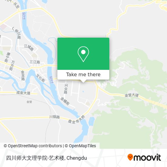 四川师大文理学院-艺术楼 map