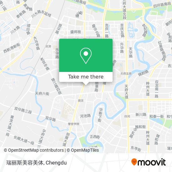 瑞丽斯美容美体 map