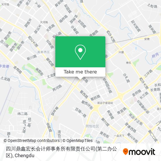 四川鼎鑫宏长会计师事务所有限责任公司(第二办公区) map