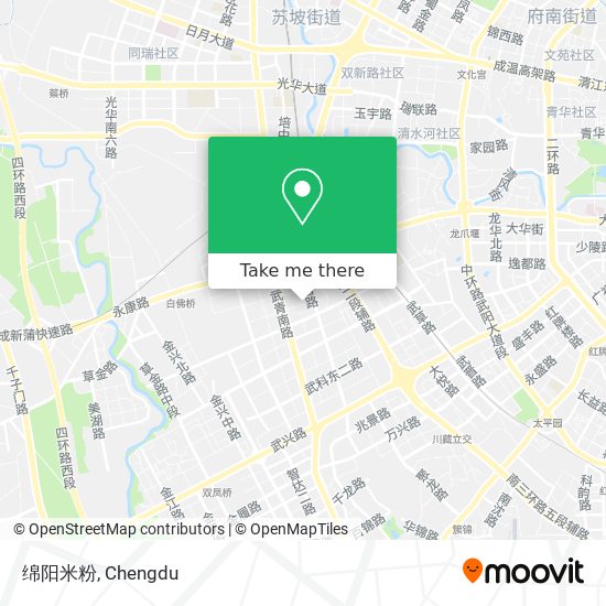 绵阳米粉 map