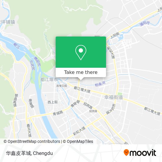 华鑫皮革城 map