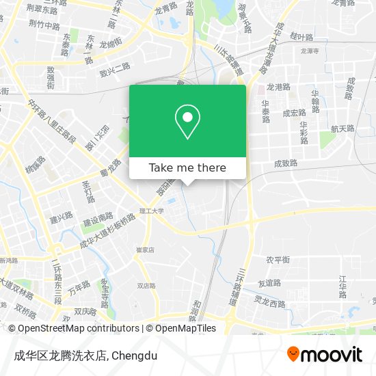 成华区龙腾洗衣店 map