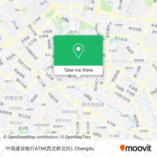 中国建设银行ATM(西北桥北街) map