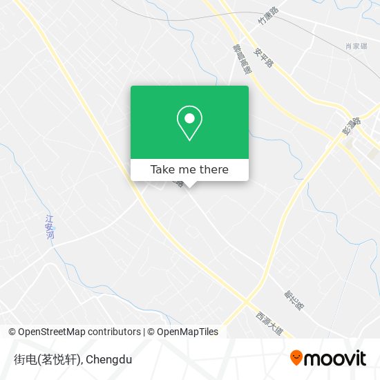 街电(茗悦轩) map