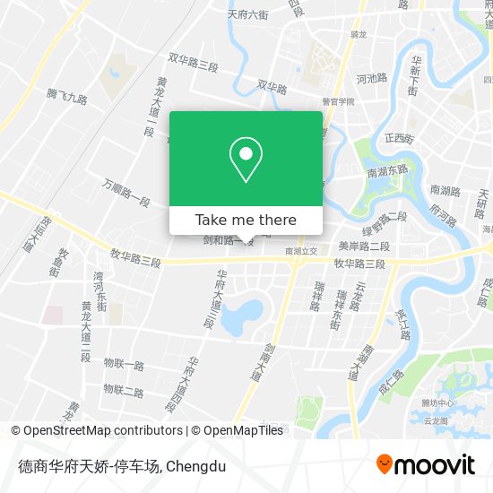 德商华府天娇-停车场 map