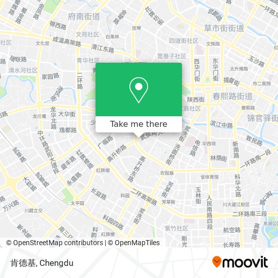 肯德基 map