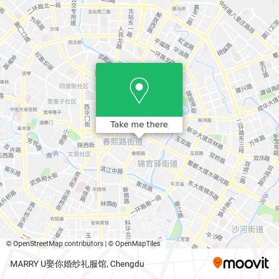 MARRY U娶你婚纱礼服馆 map