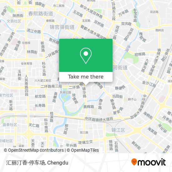 汇丽汀香-停车场 map