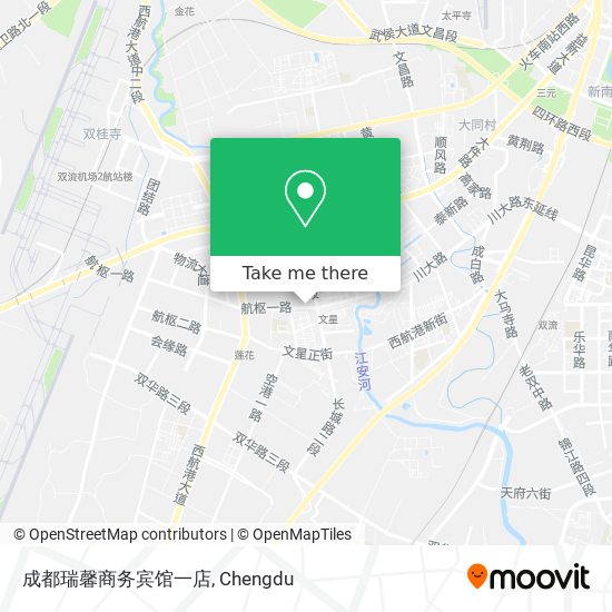 成都瑞馨商务宾馆一店 map