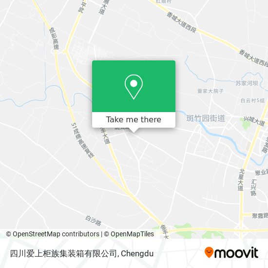 四川爱上柜族集装箱有限公司 map