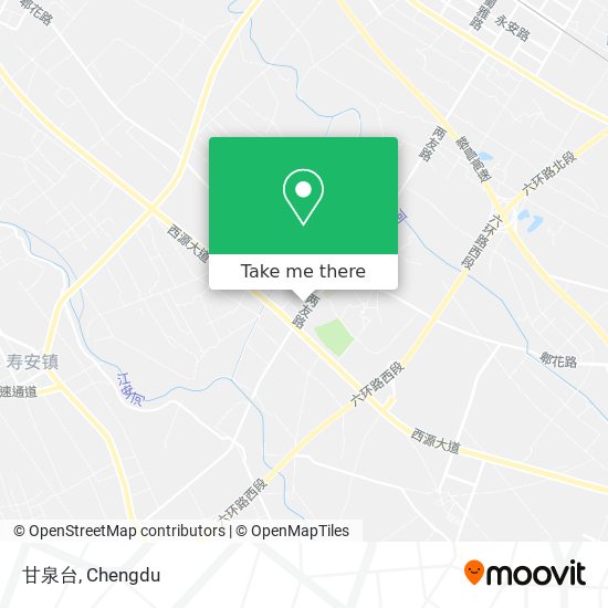 甘泉台 map