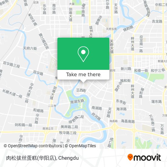 肉松拔丝蛋糕(华阳店) map