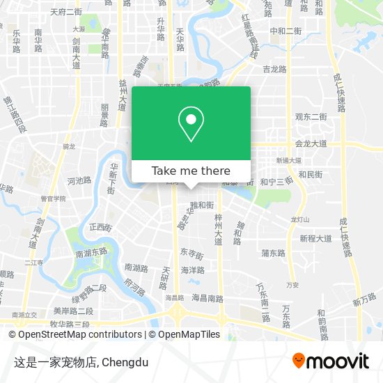 这是一家宠物店 map