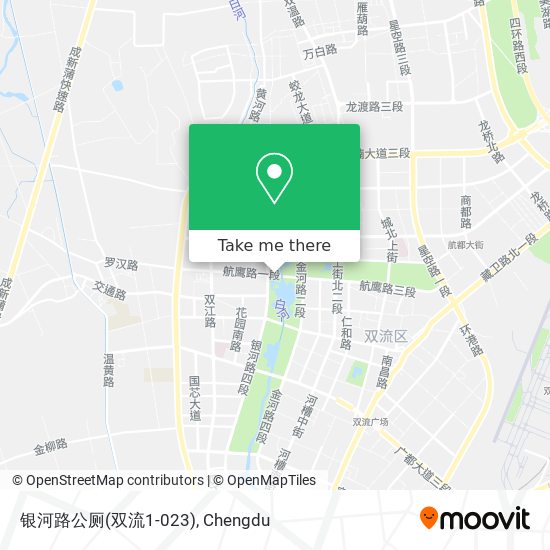 银河路公厕(双流1-023) map