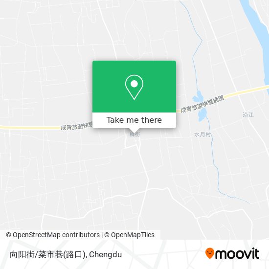 向阳街/菜市巷(路口) map
