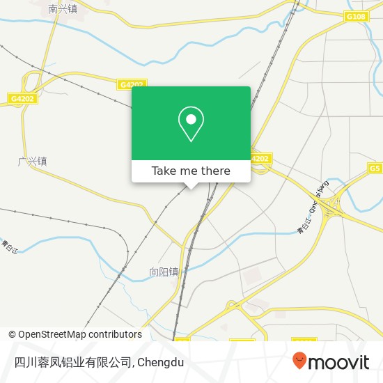 四川蓉凤铝业有限公司 map