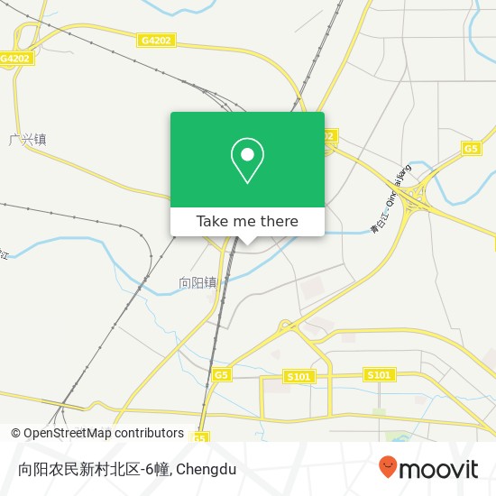 向阳农民新村北区-6幢 map