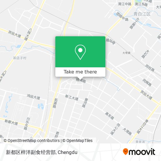 新都区梓洋副食经营部 map