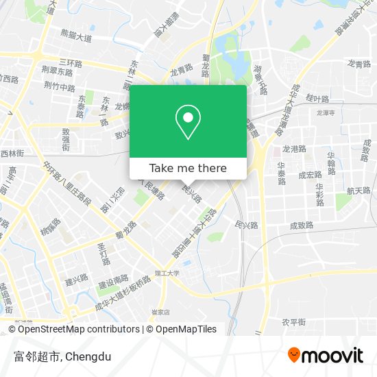 富邻超市 map