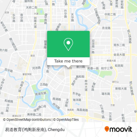 易道教育(鸿阁新座南) map