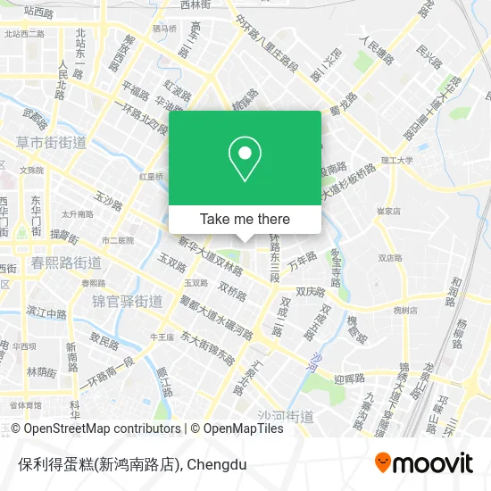 保利得蛋糕(新鸿南路店) map