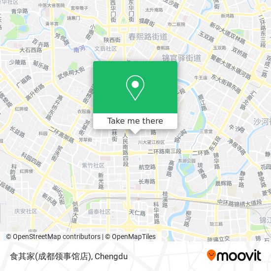 食其家(成都领事馆店) map