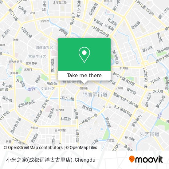 小米之家(成都远洋太古里店) map