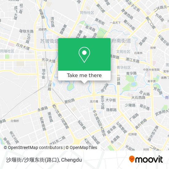 沙堰街/沙堰东街(路口) map