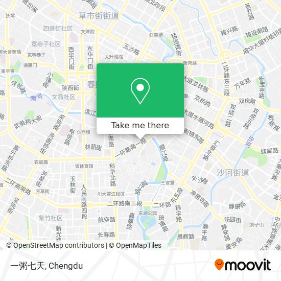 一粥七天 map