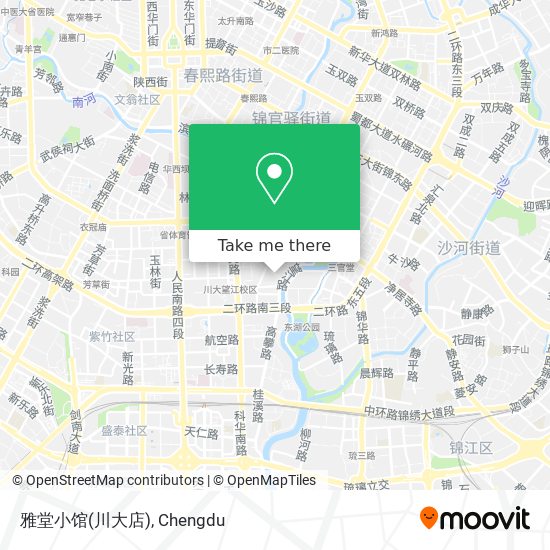 雅堂小馆(川大店) map