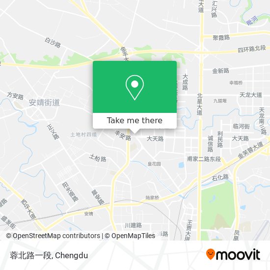 蓉北路一段 map