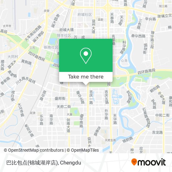 巴比包点(锦城湖岸店) map