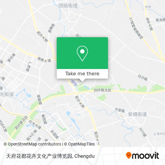 天府花都花卉文化产业博览园 map