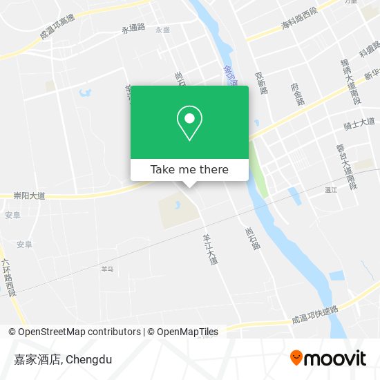 嘉家酒店 map
